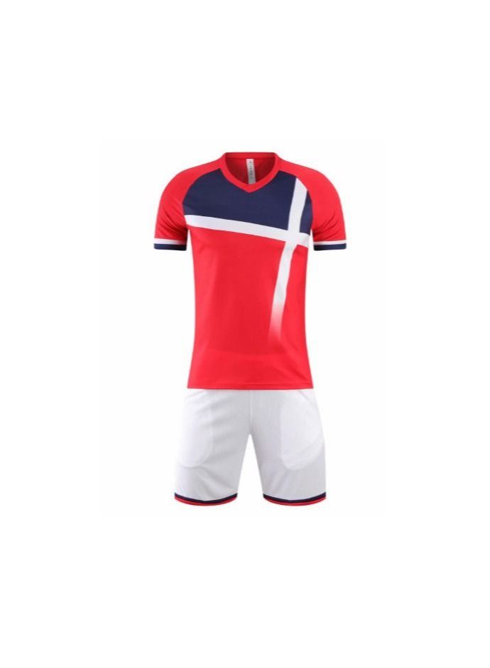 2-pieces Breathable and lightweight Men's And Women's Football Shirt