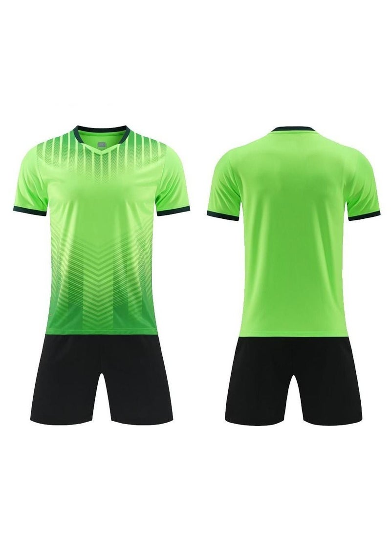 2-pieces Football Kit Sports Competition Training Team Kit Ball