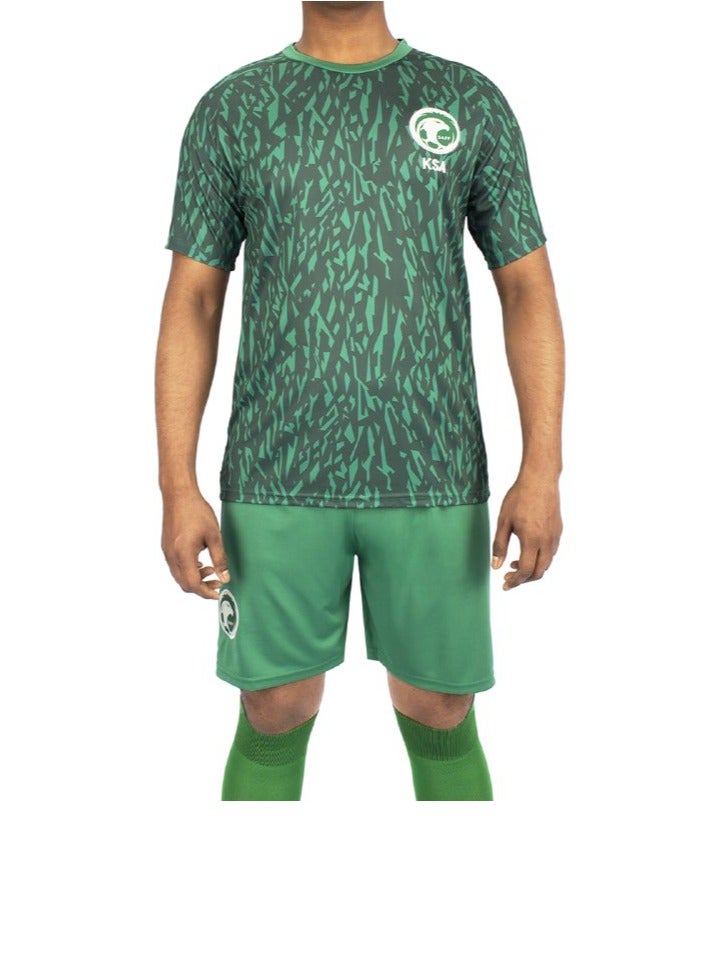 New Saudi Arabia Away Jersey T-Shirt and Short