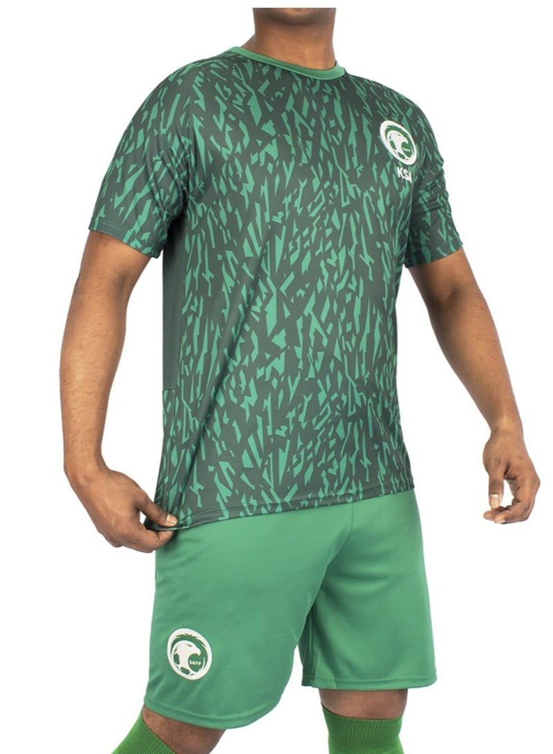 New Saudi Arabia Away Jersey T-Shirt and Short