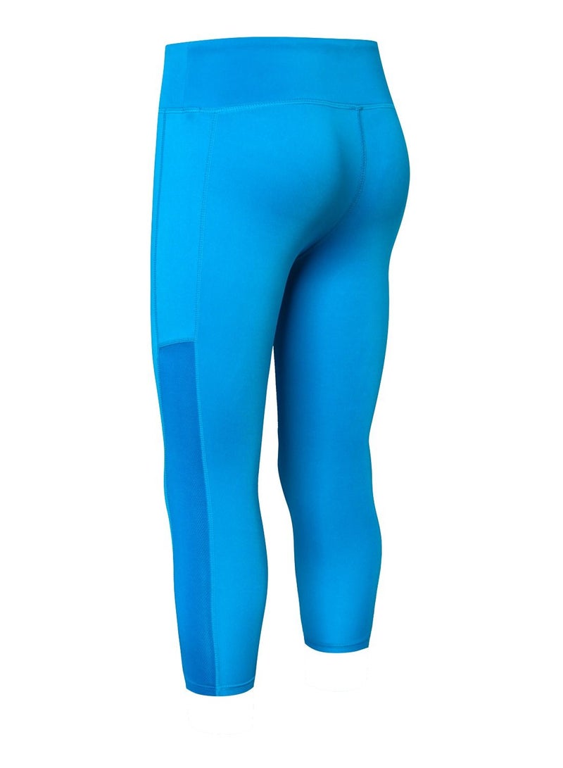 Women Quick Dry Breathable Elastic Trousers Blue