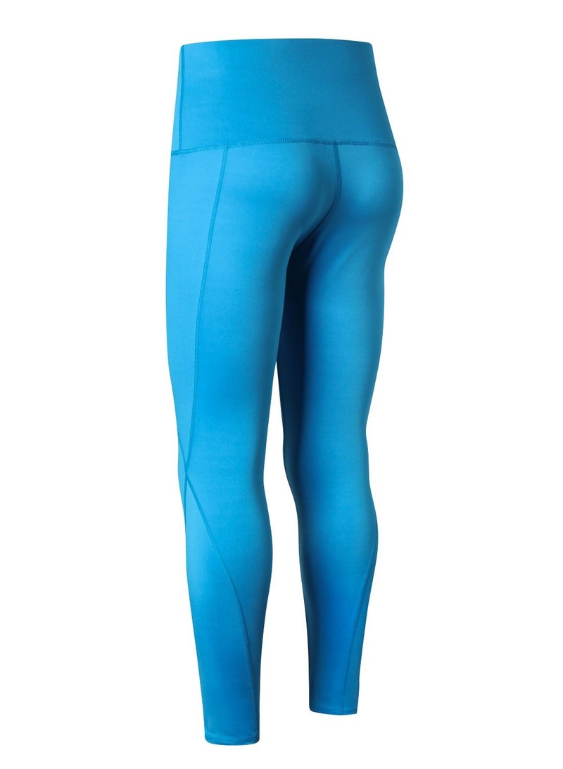 Women Quick Dry Breathable Elastic Trousers Blue