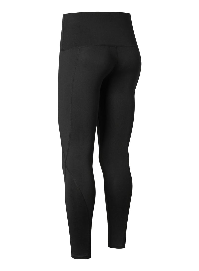 Women Quick Dry Breathable Elastic Trousers Black