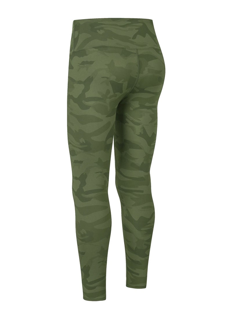 Women Quick Dry Breathable Elastic Trousers Army Green