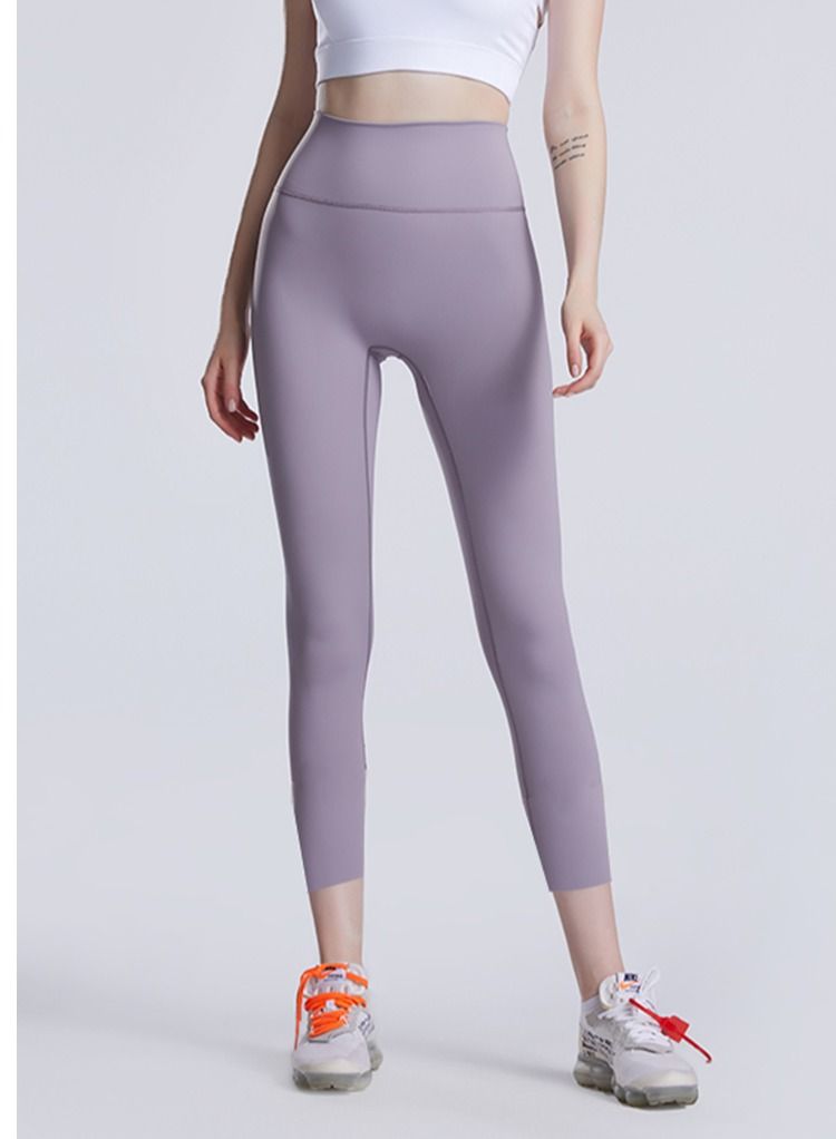 Solid Stretch Yogo Pants Purple