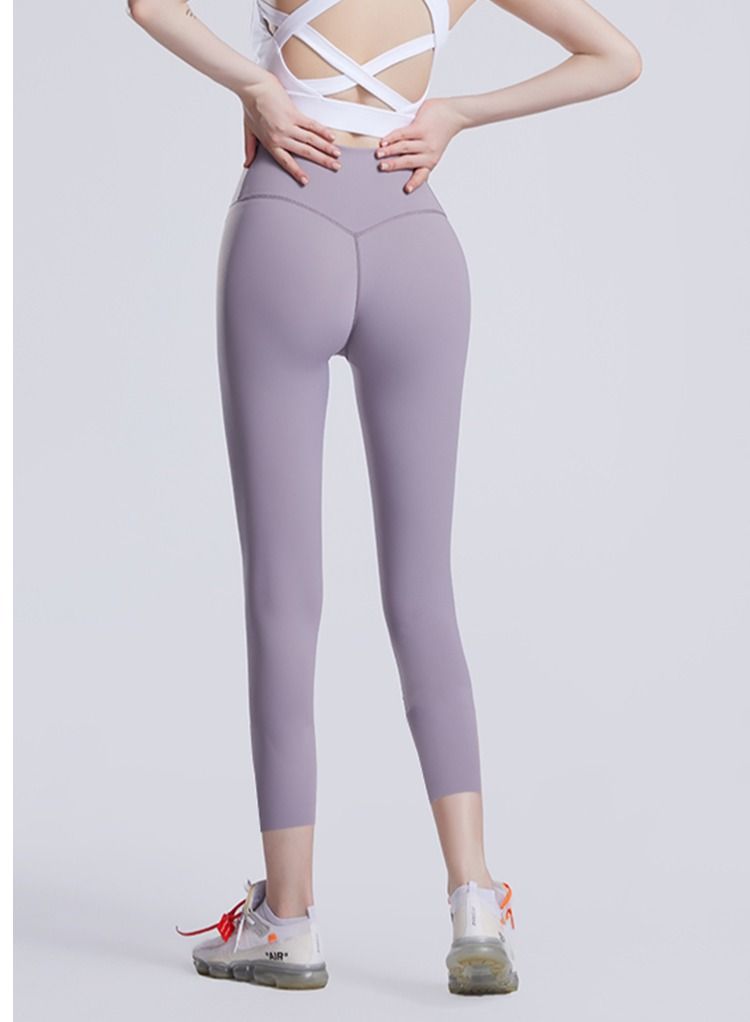 Solid Stretch Yogo Pants Purple