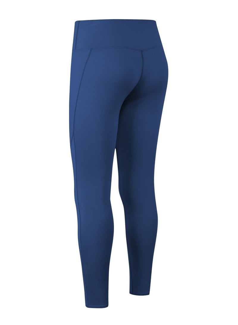 Women Quick Dry Breathable Elastic Pants Blue