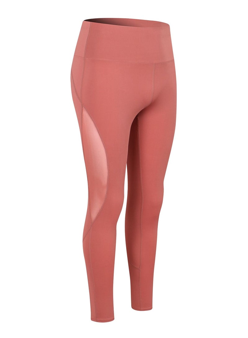 Women Quick Dry Breathable Elastic Pants Red