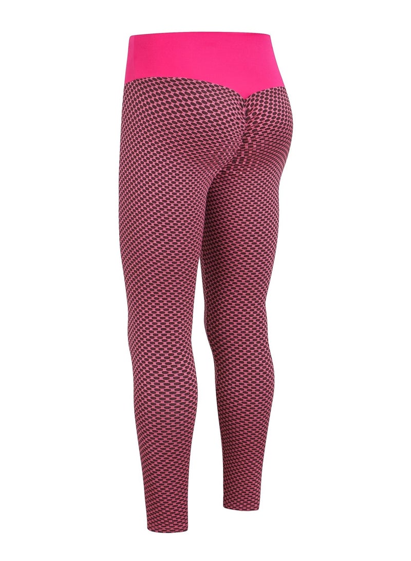 Women Quick Dry Breathable Elastic Pants Pink