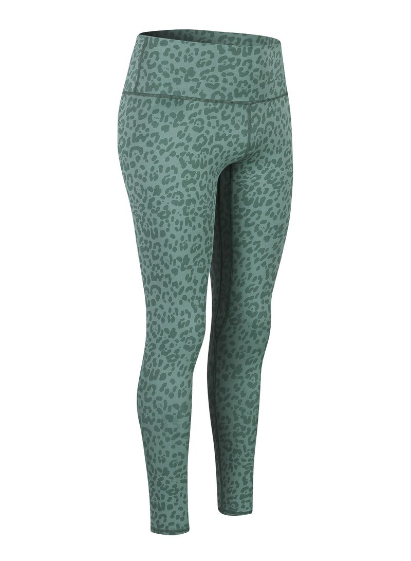 Women Quick Dry Breathable Elastic Pants Green