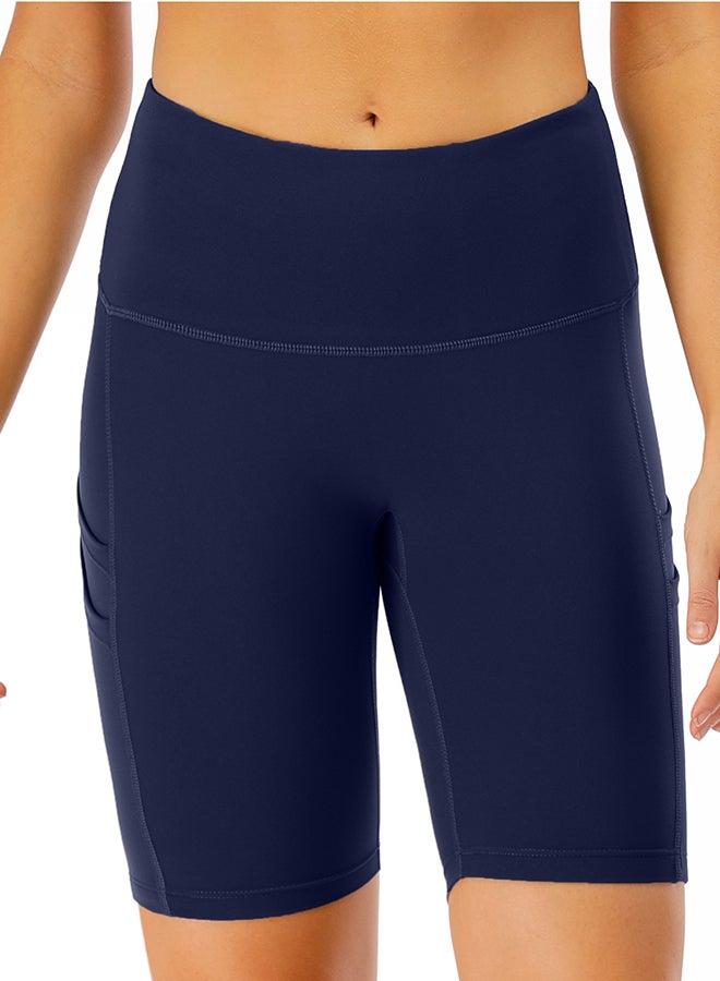 Tight Training Shorts Blue