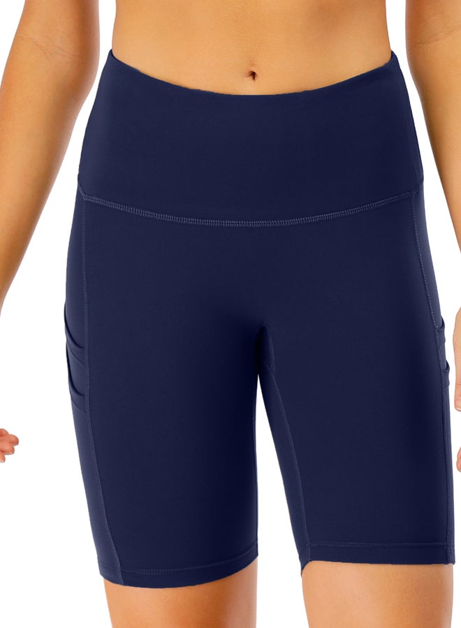 Stitch Detail Training Shorts Blue