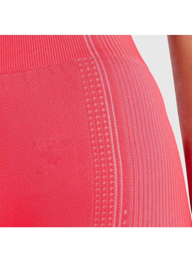 High Waist Skinny Shorts Pink