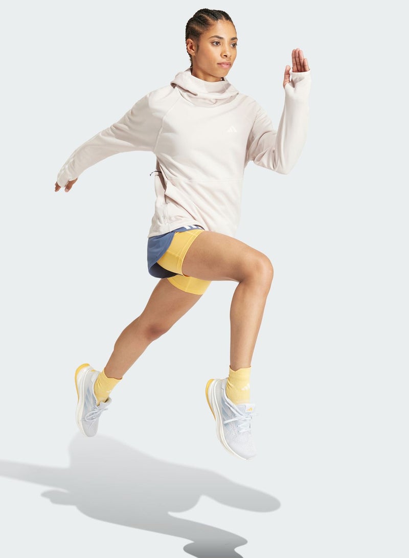 2In1 3 Stripes Own The Run Shorts
