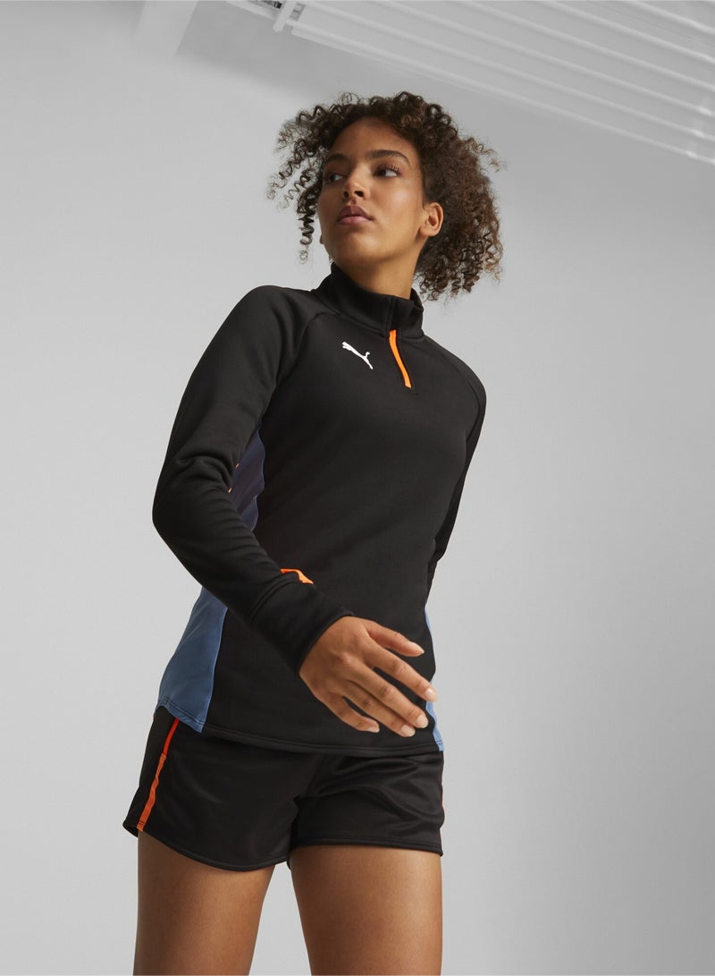 individualBLAZE Womens Quarter-Zip Football Top