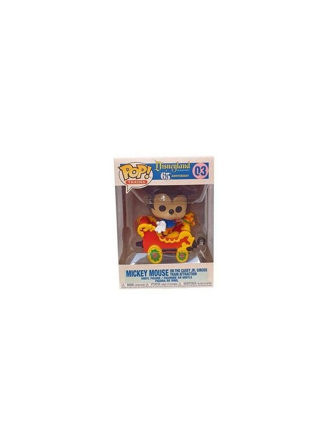 Popdisney: Casey Jr. Circus Train Ride Mickey Mouse In Car Vinyl Figure