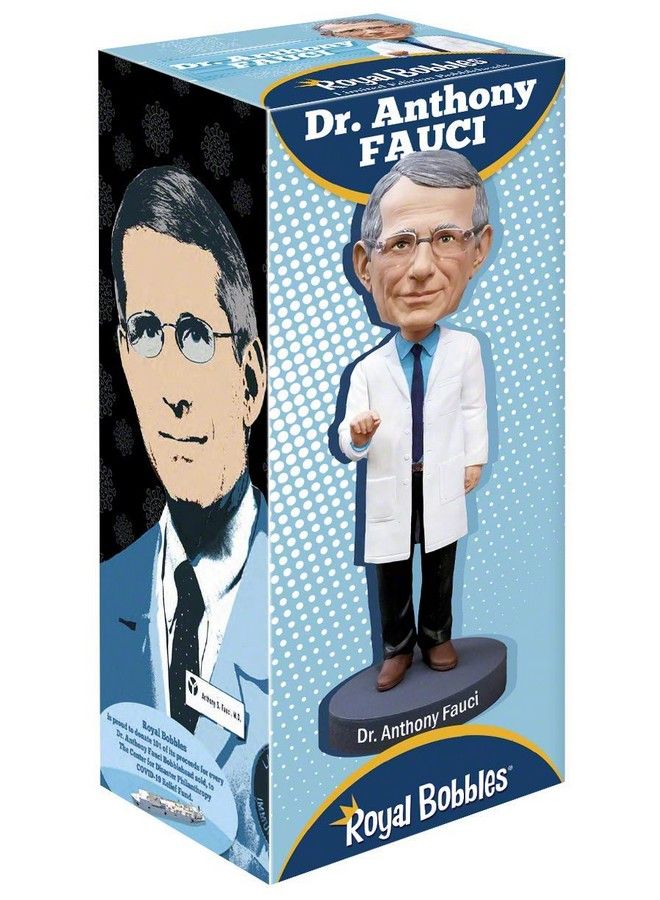 Dr. Anthony Fauci Bobblehead, Premium Polyresin Lifelike Figure, Unique Serial Number, Exquisite Detail