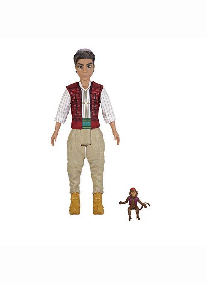 Aladdin Fashion Doll With Abu Inspired By 'S Aladdin Liveaction Movie Toy For Kids 3 Years Old & Up