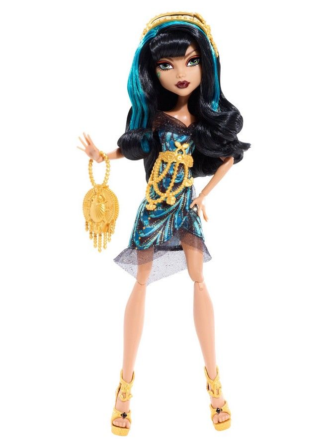 Monster High Frights Camera Action! Black Carpet Cleo De Nile Doll