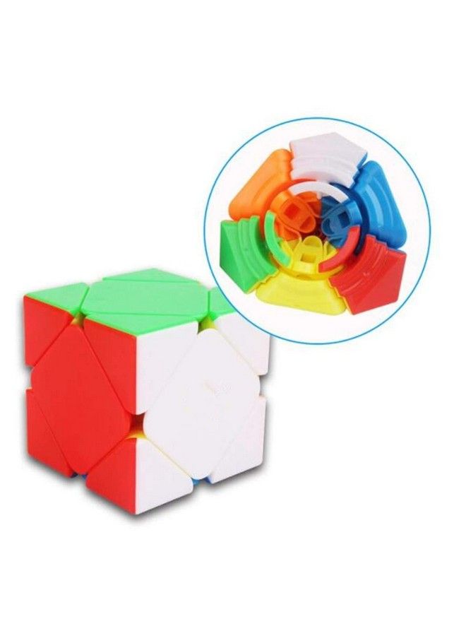 Skewb Stickerless Magic Cube Skewb Stickerless Speed Cube Puzzle Toys For Kids