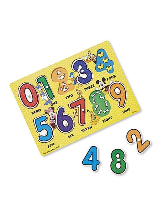 Wooden Peg Puzzles Set Letters Numbers And Ss And Colors