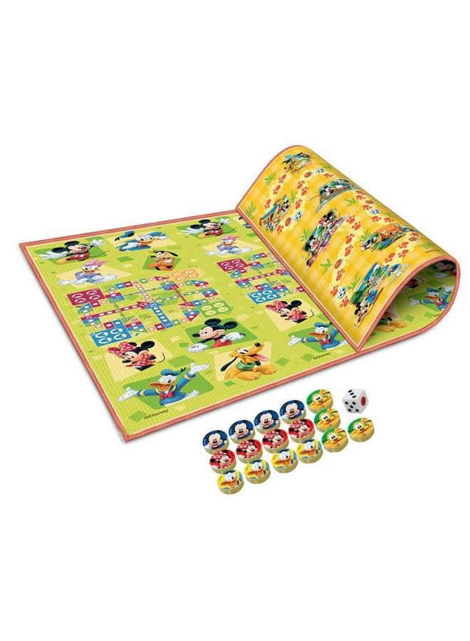 Waterproof Anti Skid Double Sided Baby Play And Crawl Matwith A Carry Bag Multi (6 X 5 Feet)