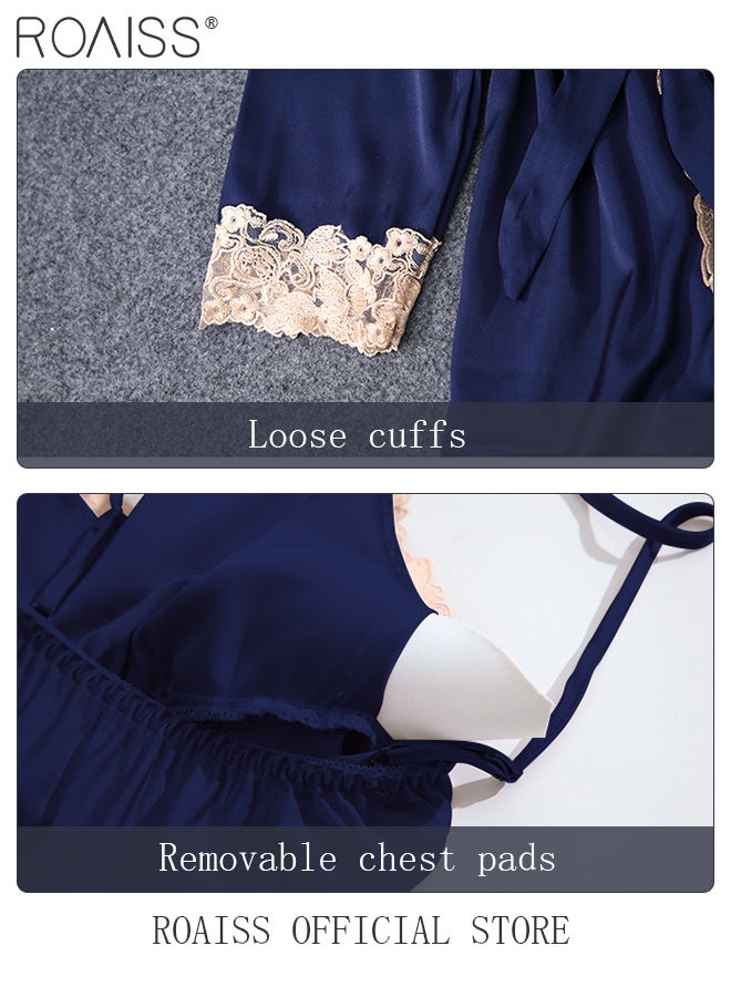 5-Pack Women's Pyjama Set Sling with Chest Pad Nightdress Sweet Sleepwear Home Wearing Clothes Suits Ladies Floral Printing Nightwear Lingerie Robe Underwear Shorts Summer Spring