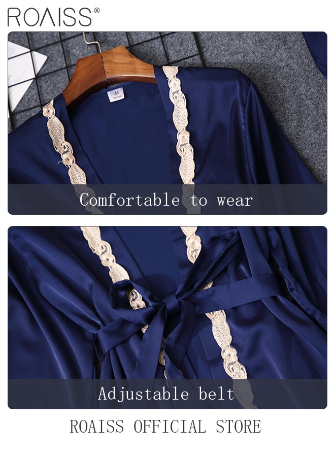 5-Pack Women's Pyjama Set Sling with Chest Pad Nightdress Sweet Sleepwear Home Wearing Clothes Suits Ladies Floral Printing Nightwear Lingerie Robe Underwear Shorts Summer Spring