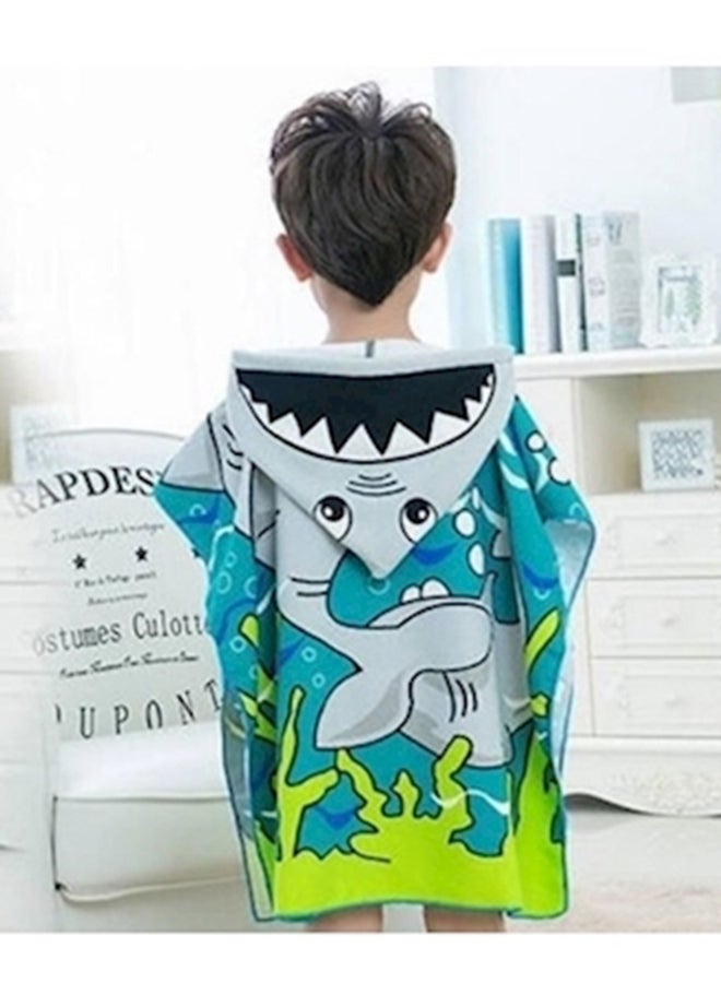 Cartoon Design Hooded Bath Towel