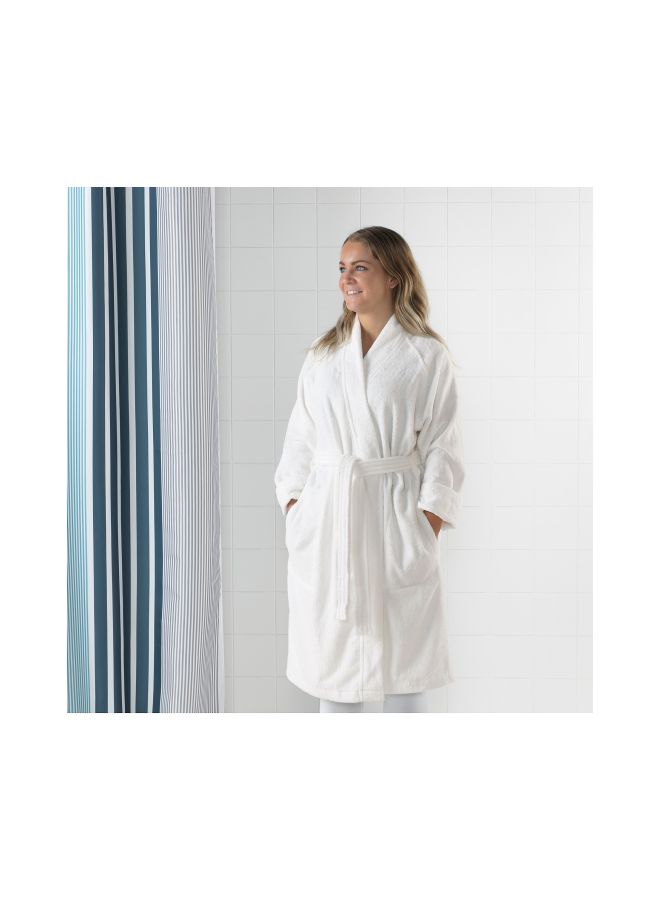 Cotton Bath Robe White M