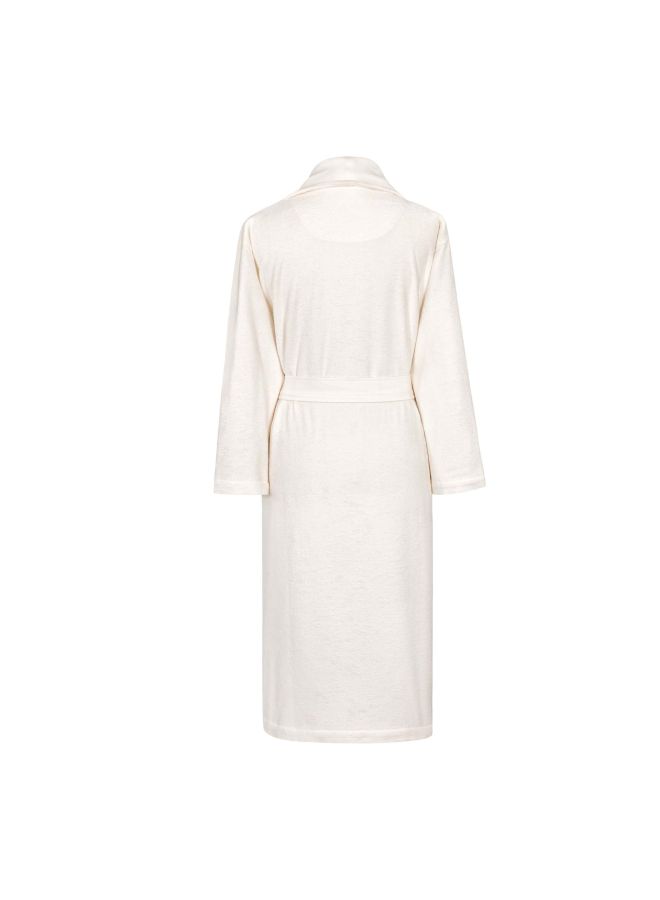 Mirella Bath Robe Ecru M