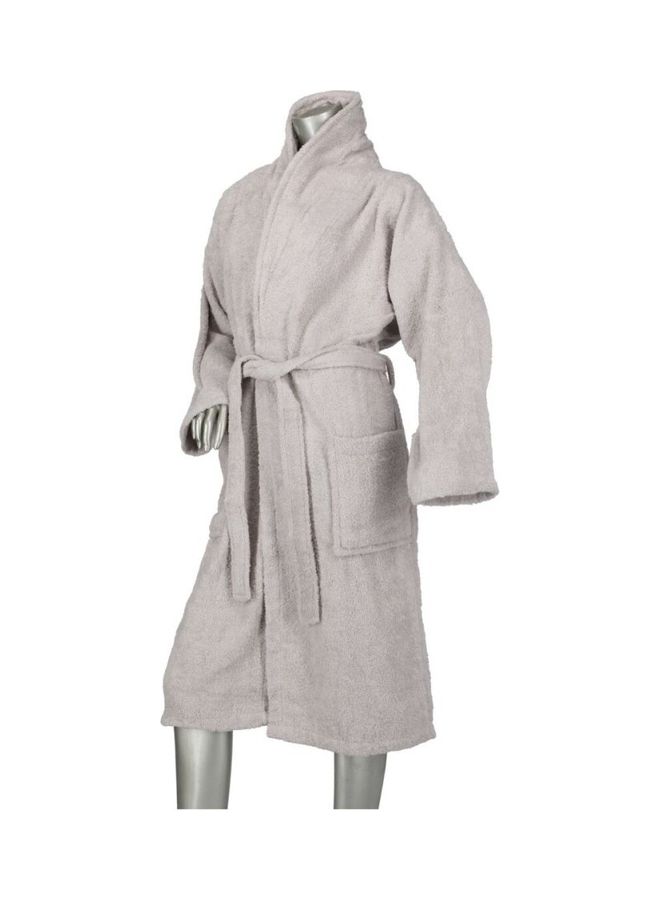 Bath Robe Grey L