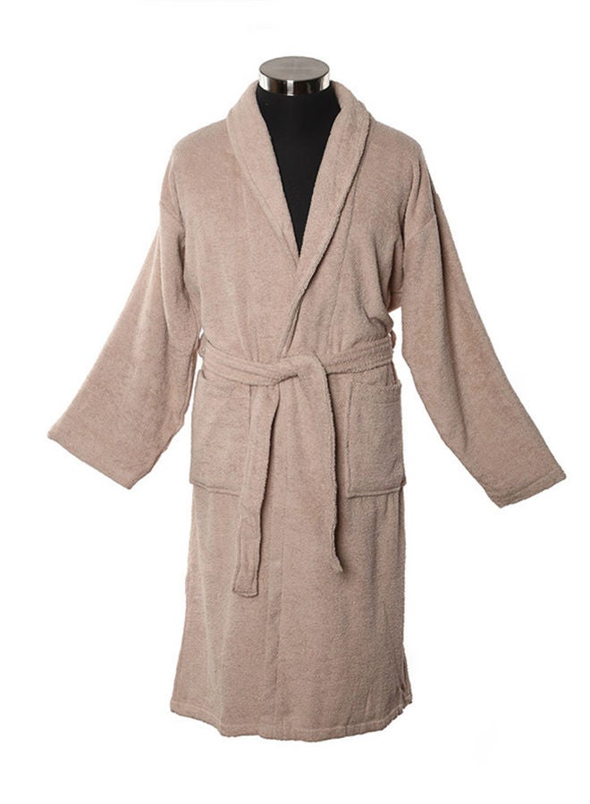 Lauren Bathrobe, Taupe- Small