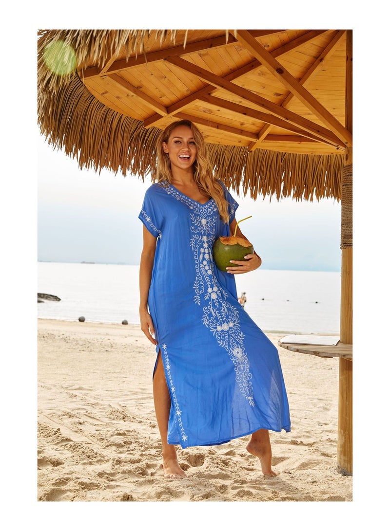 Beach Printed Robe Sunscreen Cover