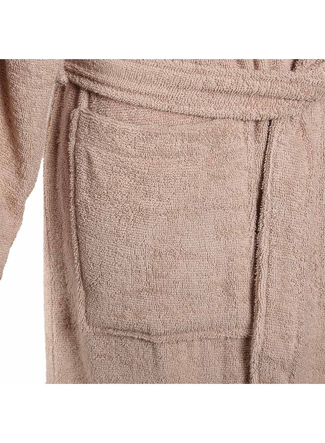 Lauren Bathrobe, Taupe- Medium