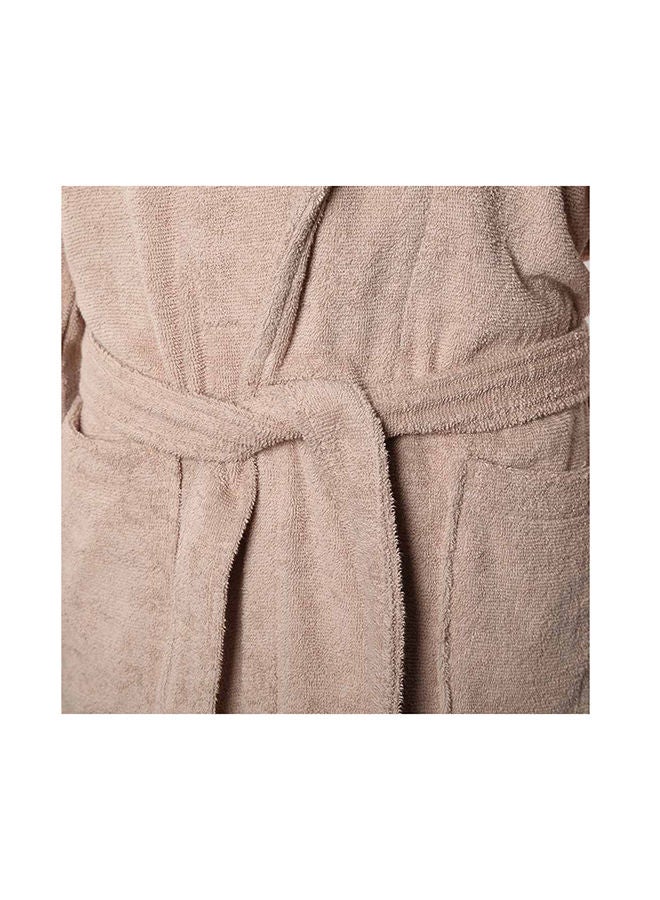 Lauren Bathrobe, Taupe- Medium