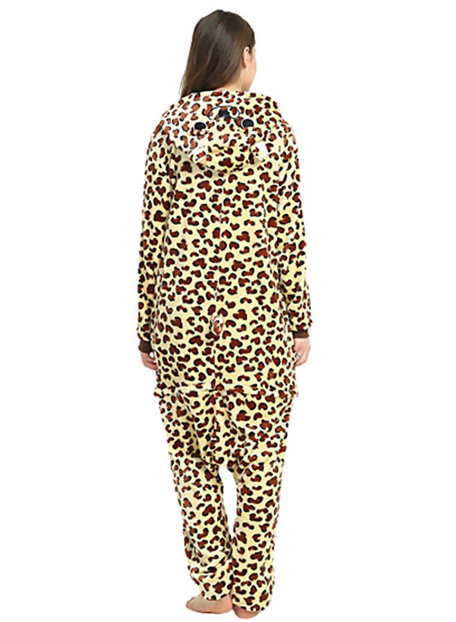 Leopard Print Onesie Multicolor