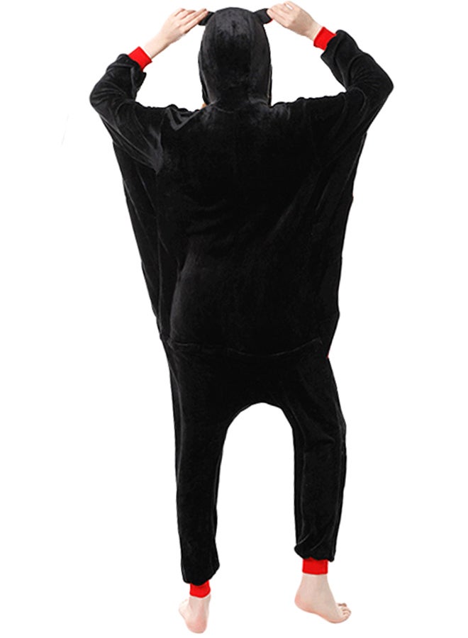 Bat Onesie Black