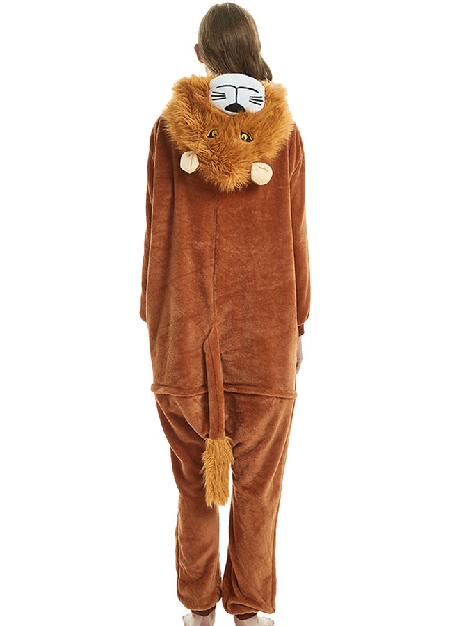 Lion Onesie Brown