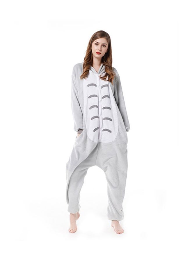 Cartoon Character Themed Onesie Grey/White/Black