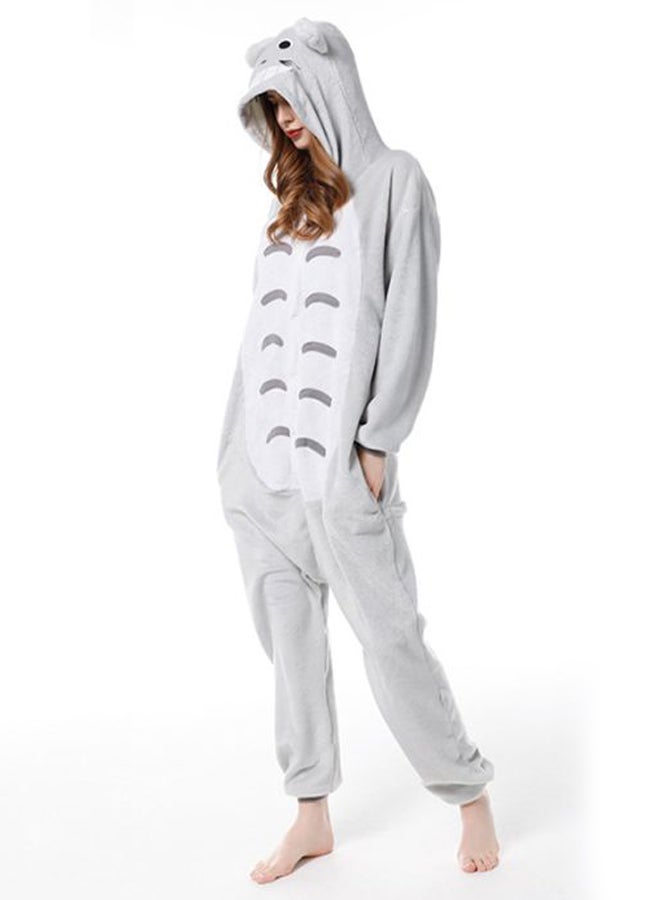 Cartoon Character Themed Onesie Grey/White/Black