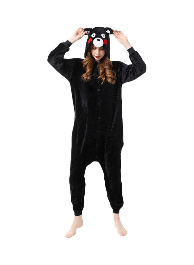 Animal Themed Onesie Black/White/Red