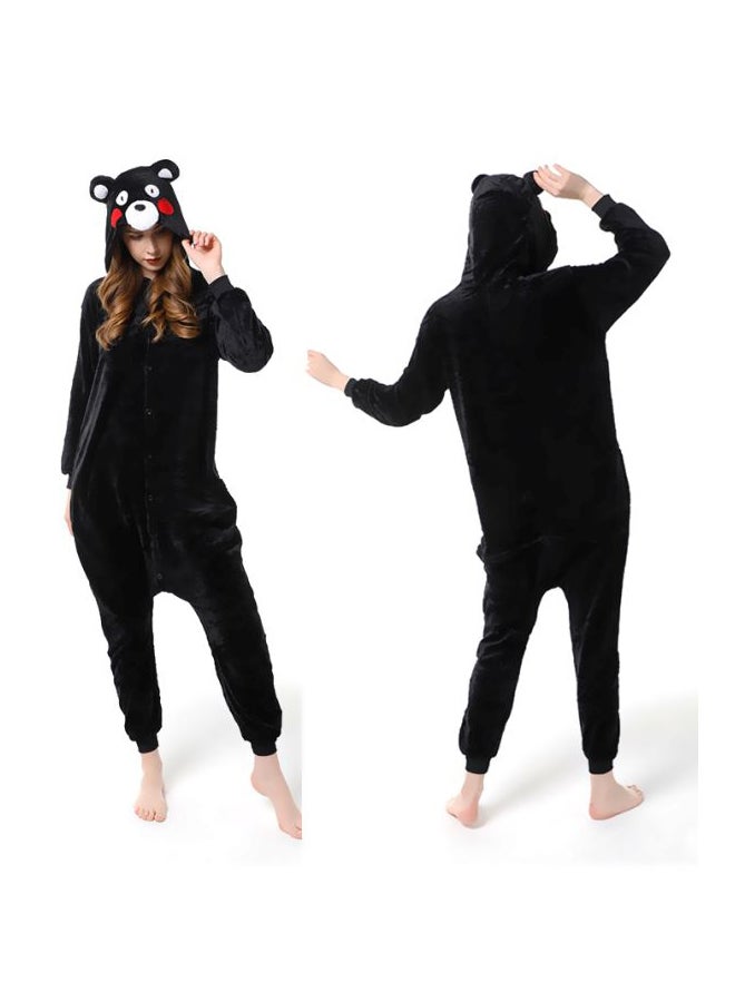 Animal Themed Onesie Black/White/Red