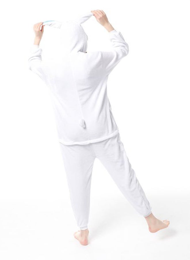 Bunny Themed Onesie White/Blue/Black