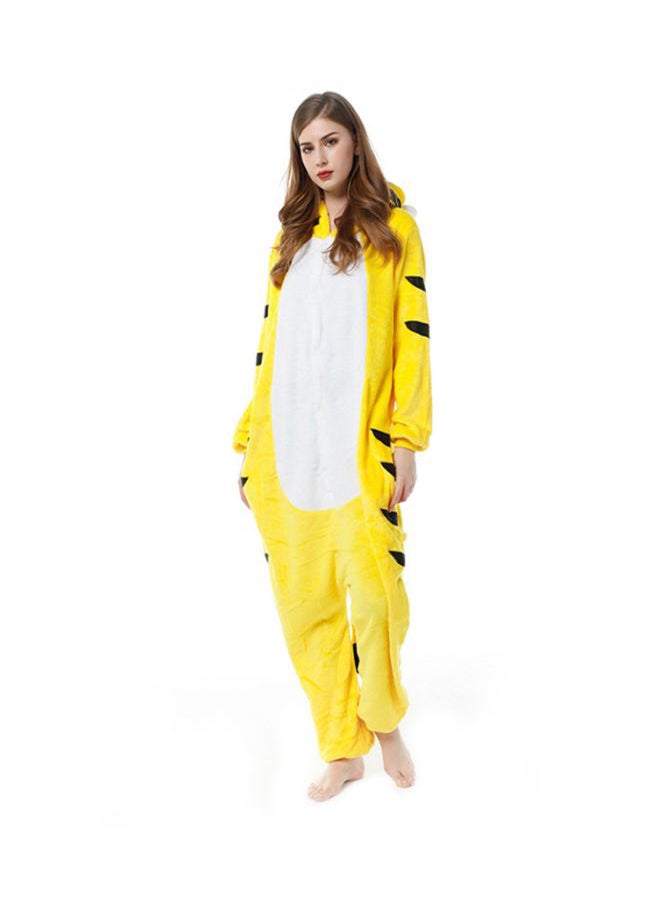 Tiger Themed Onesie Yellow/White/Black