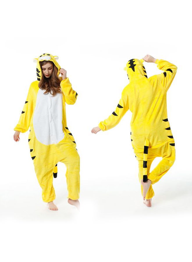 Tiger Themed Onesie Yellow/White/Black