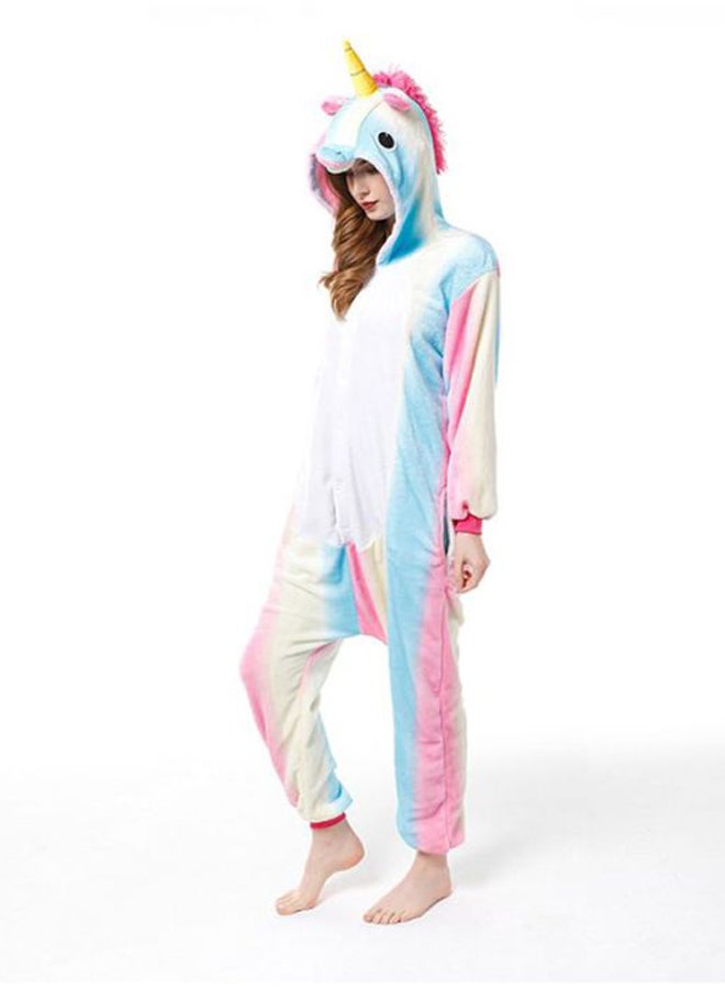 Unicorn Design Comfy Onesies White/Blue/Pink