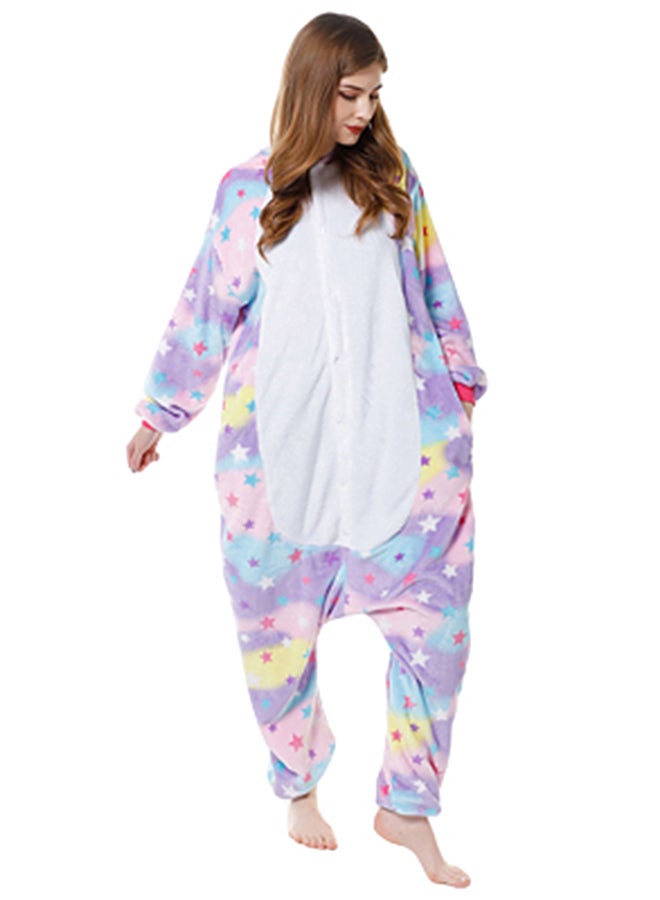 Unicorn Printed Onesie Multicolor