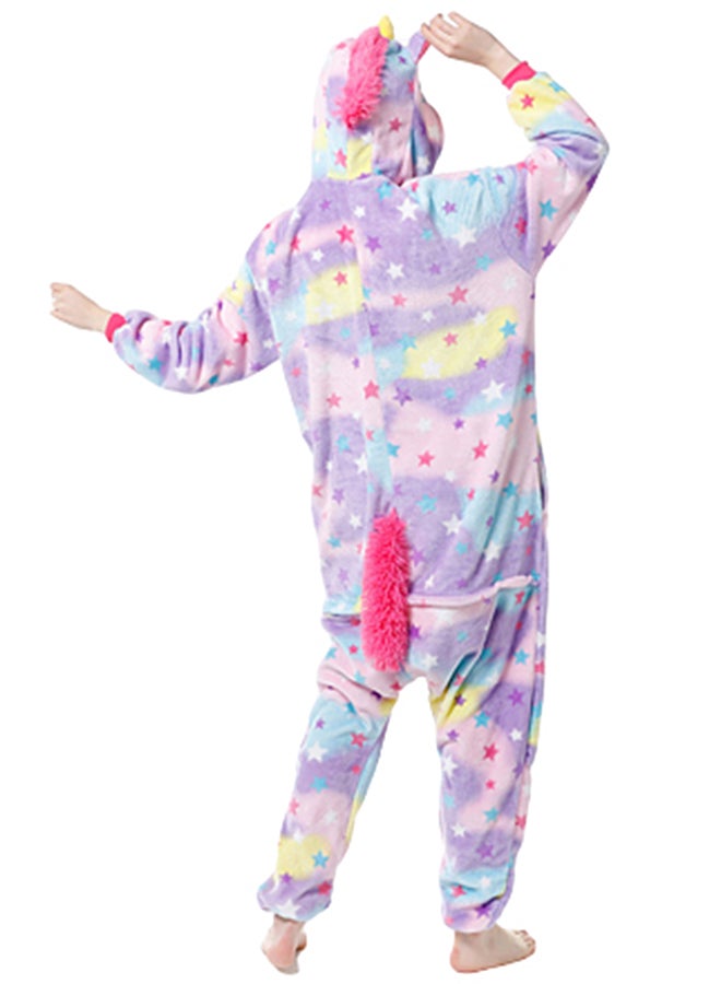 Unicorn Printed Onesie Multicolor