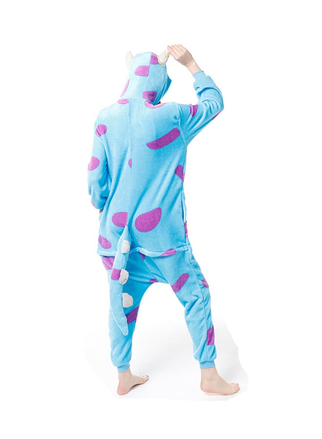 Monster University Themed Onesie Blue/White/Pink